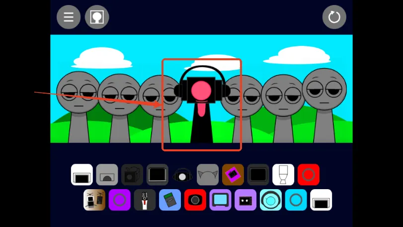 �������Sprunki��Ͱ��ģ��