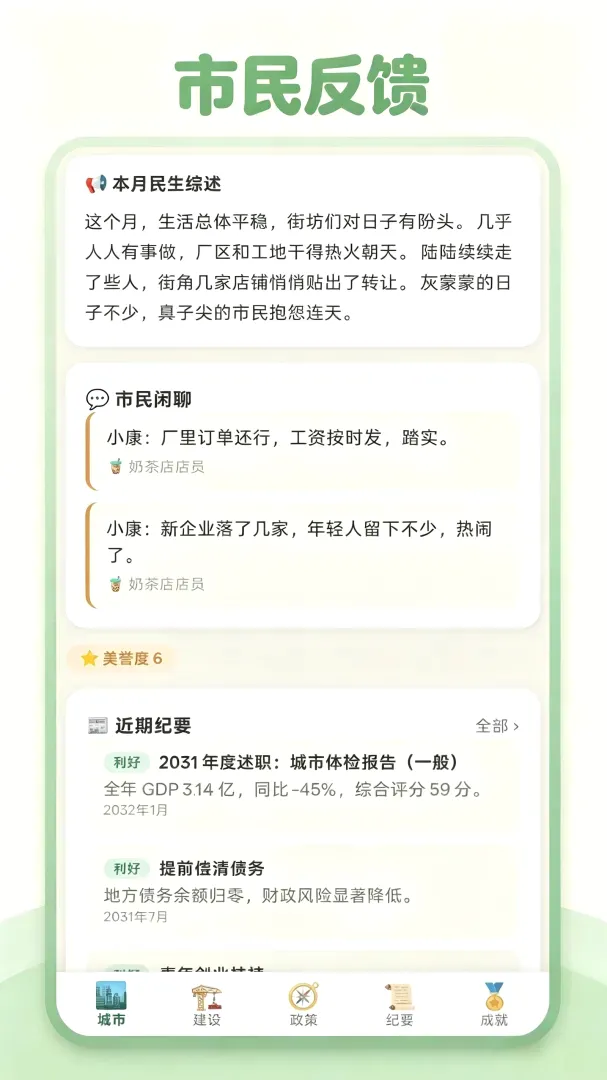 打造国际都市手游(城市经营游戏) 打造国际都市手游(城市经营游戏)
