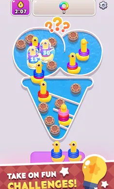 鸭子环排序(鸭子排序小游戏) 鸭子环排序(鸭子排序小游戏)