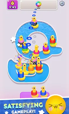 鸭子环排序(鸭子排序小游戏) 鸭子环排序(鸭子排序小游戏)