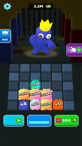 彩虹按钮(2048合成游戏) 彩虹按钮(2048合成游戏)