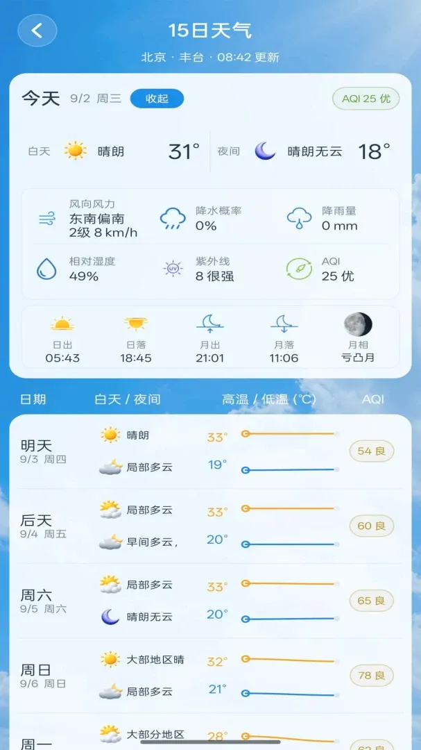 天气准时本地预报软件(智能天气工具) 天气准时本地预报软件(智能天气工具)